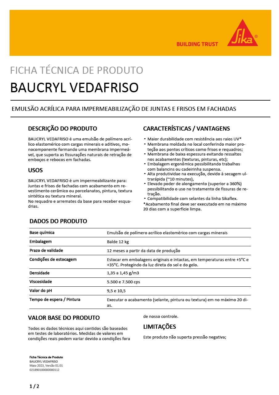 BAUCRYL VEDAFRISO